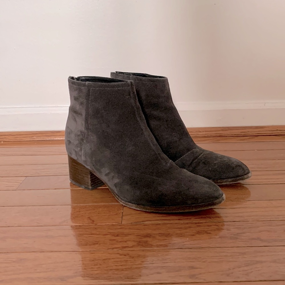 Rag And Bone Wesley Asphlt Suede Ankle Boot - image 2